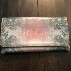 Papaya Trifold Wallet